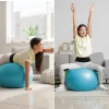Imagen 4 Pelota de fitness DrumFit 65 Fitball de Cecotec con 65 cm de diámetro. Accesorio ideal para rutinas de yoga, pilates, estiramientos y trabajo de core.