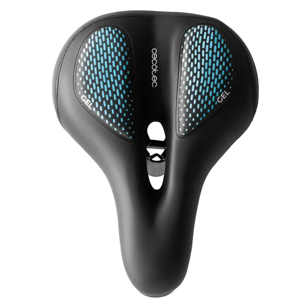 Imagen 2 Bicicleta estática plegable DrumFit SitBike Gel de Cecotec con sillín anatómico de máximo confort. Resistencia magnética y pantalla LCD para entrenamientos.
