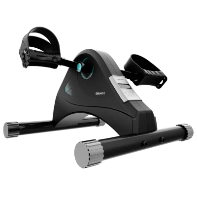 Pedales estáticos DrumFit Cycle Compact Pro de Cecotec con pantalla LED, control remoto y alfombrilla antideslizante
