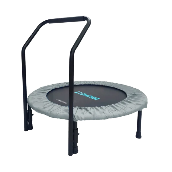 Imagen 2 Trampolín de fitness DrumFit Jump 920 de Cecotec con 92 cm de diámetro y base de 6 patas. Soporta hasta 100 kg, ideal para entrenamientos cardiovasculares.