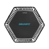 Imagen 2 Trampolín de fitness DrumFit Jump 1270 de Cecotec con 127 cm de diámetro, manillar ajustable en 6 niveles y base de 7 patas estables. Soporta hasta 100 kg.