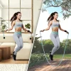 Imagen 3 Cuerda de saltar inteligente DrumFit SmartComba 3000 Connected de Cecotec. Diseño compacto, cuerda intercambiable, contador preciso y conectividad con App.