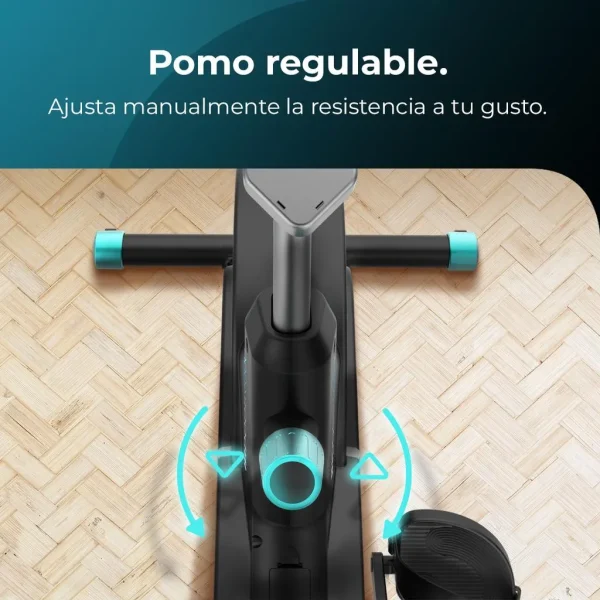 Imagen 5 Bicicleta indoor Drumfit 4000 Magnetic Connected con resistencia magnética, volante de inercia de 4 kg y conectividad APP. Entrenamiento fluido en casa.