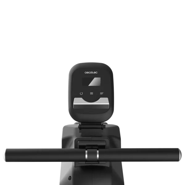 Imagen 3 Máquina de remo DrumFit Rower 5500 Regatta con resistencia magnética, volante de inercia de 5,5 kg y 24 niveles. Pantalla LCD y ruedas de transporte.