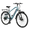 Bicicleta eléctrica Cecotec Urban Pro de color negro con cuadro de paseo y batería integrada