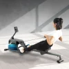 Imagen 3 Máquina de remo de agua Drumfit Rower 20000 Neptuno de Cecotec. Tanque de 11L, pantalla LCD, conexión a APP y doble manillar para entrenamientos en casa.