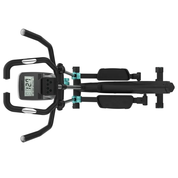 Imagen 3 Bicicleta elíptica Drumfit Elliptical 8000 Magno con resistencia magnética, volante de inercia de 8 kg, 8 niveles ajustables y pantalla LCD integrada.
