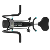 Imagen 3 La Drumfit CrossFit 2000 Eolo es una bicicleta de aire con resistencia por ventilador, pantalla LCD y sillín ajustable, ideal para entrenamiento HIIT intenso.