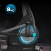 Imagen 4 Bicicleta elíptica Drumfit Elliptical 8000 Motor Pro con resistencia magnética a motor, volante de inercia de 8 kg, pantalla LCD y zancada de 40 cm.