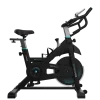 Bicicleta de spinning Cecotec Drumfit Indoor 20000 Race con pantalla LCD y ruedas de transporte