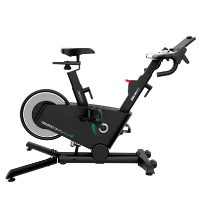 Bicicleta indoor profesional Drumfit Indoor Professional Incline de Cecotec con diseño ergonómico y display digital