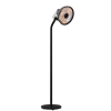 Calefactor de exterior de pie Cecotec ReadyWarm 21000 Carbon Focus con altura ajustable encendido en terraza
