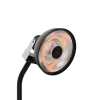 Imagen 2 Calefactor exterior de 2100 W con resistencia de carbono. Cuenta con 3 niveles de potencia, altura ajustable y protección IP24 ideal para terrazas y jardines.
