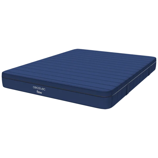 Colchón Cecotec Flow e-Hybrid + de 150x200 cm con núcleo de muelles ensacados y acolchado viscoelástico