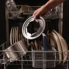 Imagen 6 Fondue eléctrica de 1500 W en acero inoxidable. Ideal para queso, aceite y chocolate. Incluye termostato regulable y 8 tenedores para compartir.