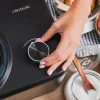 Imagen 6 Heladera con compresor Gelacy 800 de 0.8 L. Prepara helados artesanos y cremosos sin congelar la cubeta previa. Motor de 100 W y acabado en acero inoxidable.
