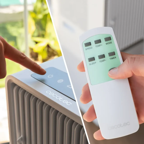 Imagen 7 Aire acondicionado portátil ForceClima 7150 Style con 7000 BTU. Climatización 3 en 1: refrigeración, ventilación y deshumidificación. Eficiencia clase A.