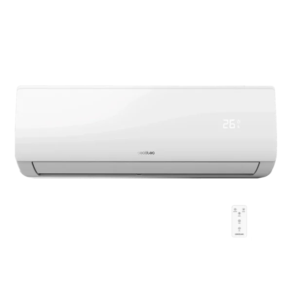 Unidad interior del aire acondicionado split AirClima 9000 Smartfresh de color blanco con mando a distancia