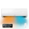 Aire acondicionado split Cecotec AirClima 24000 Smartfresh unidad interior blanca vista frontal con pantalla LED y mando a distancia
