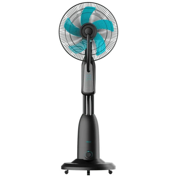 Imagen 3 Ventilador nebulizador EnergySilence 490 Freshessence de 90 W con 5 aspas, depósito de 2,8 L, mando a distancia y temporizador. Frescor máximo e inmediato.