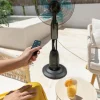 Imagen 6 Ventilador nebulizador EnergySilence 490 Freshessence de 90 W con 5 aspas, depósito de 2,8 L, mando a distancia y temporizador. Frescor máximo e inmediato.