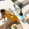 Imagen 7 Ventilador nebulizador EnergySilence 490 Freshessence de 90 W con 5 aspas, depósito de 2,8 L, mando a distancia y temporizador. Frescor máximo e inmediato.