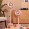 Imagen 7 Ventilador retro EnergySilence 250 ClassicStyle Pink de Cecotec con 25 W, 10 pulgadas y diseño vintage rosa. Eficiente, silencioso y con inclinación ajustable.