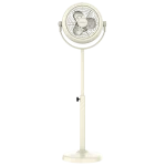 Ventilador de pie retro EnergySilence 250 ClassicStyle Beige con aspas de metal