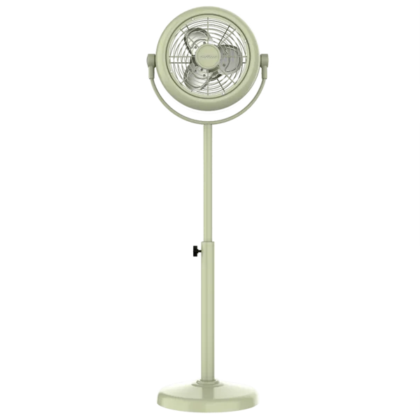 Ventilador de pie estilo retro Cecotec EnergySilence 250 ClassicStyle Green de 10 pulgadas