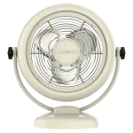 Ventilador de sobremesa EnergySilence 800 RetroDesk Beige estilo retro vista frontal