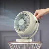 Imagen 8 Ventilador de sobremesa EnergySilence 800 RetroDesk Beige de 20 W. Diseño vintage metálico de 8 pulgadas, 2 velocidades y funcionamiento silencioso.