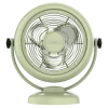 Ventilador de sobremesa verde estilo retro Cecotec EnergySilence 800 RetroDesk Green vista frontal