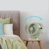 Imagen 5 Ventilador de sobremesa retro verde de 20 W y 8 pulgadas. Tecnología EnergySilence para un flujo de aire profundo y silencioso con 2 velocidades ajustables.
