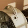 Imagen 6 Ventilador de sobremesa beige estilo retro de 8" y 25 W. Tecnología EnergySilence, 2 velocidades y diseño compacto para máxima frescura y mínimo ruido.