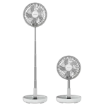 Ventilador portátil plegable EnergySilence 800 FoldAir con batería de 7200 mAh en color blanco