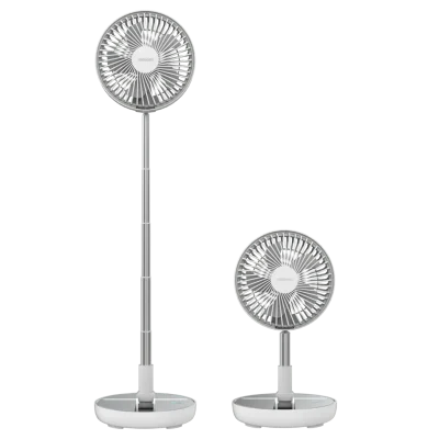 Ventilador portátil plegable EnergySilence 800 FoldAir con batería de 7200 mAh en color blanco