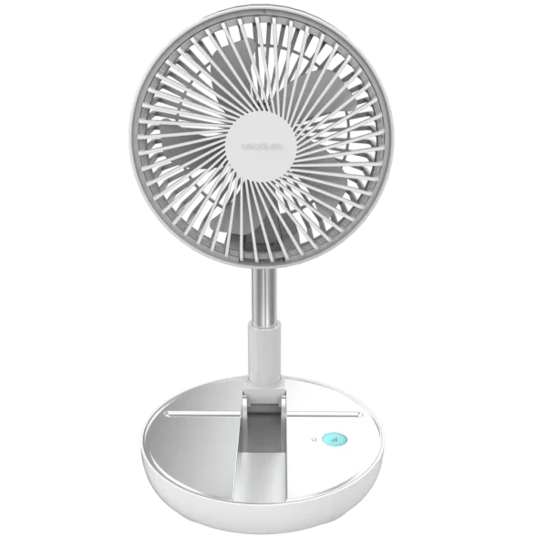 Imagen 2 Ventilador portátil plegable EnergySilence 800 FoldAir con batería de 7200 mAh, 4 velocidades y diseño telescópico para un frescor ajustable en cualquier lugar.