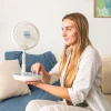 Imagen 8 Ventilador portátil plegable EnergySilence 800 FoldAir con batería de 7200 mAh, 4 velocidades y diseño telescópico para un frescor ajustable en cualquier lugar.