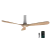 Ventilador de techo EnergySilence 5500 White Aqua Connected color blanco resistente al agua