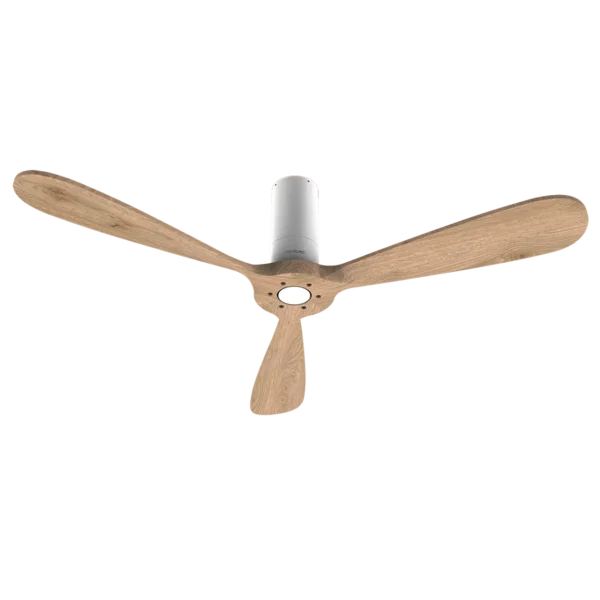 Imagen 2 Ventilador de techo de 52” con WiFi, motor DC de 40 W y protección IP44. Incluye mando a distancia, 6 velocidades, temporizador y función verano-invierno.