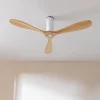 Imagen 4 Ventilador de techo de 52” con WiFi, motor DC de 40 W y protección IP44. Incluye mando a distancia, 6 velocidades, temporizador y función verano-invierno.