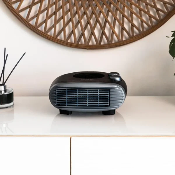 Imagen 4 ReadyWarm 2000 Max Horizon Black: termoventilador de 2000 W con 3 modos, termostato regulable y máxima seguridad contra sobrecalentamiento. Potencia y diseño.