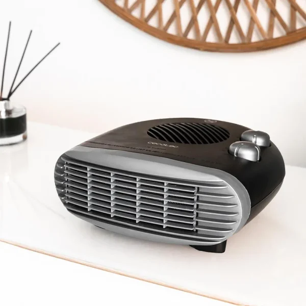 Imagen 8 ReadyWarm 2000 Max Horizon Black: termoventilador de 2000 W con 3 modos, termostato regulable y máxima seguridad contra sobrecalentamiento. Potencia y diseño.