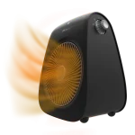 Termoventilador ReadyWarm 2000 Max Force Black de Cecotec con selector de potencia y diseño compacto