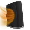Termoventilador Cecotec ReadyWarm 2050 Max Force Black de 2000 W con diseño compacto en color negro y rejilla de seguridad.