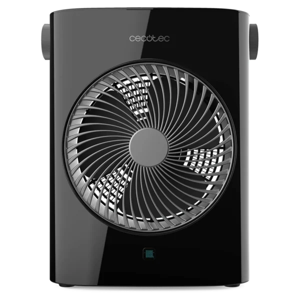 Imagen 3 Termoventilador ReadyWarm 2070 Max Force Black de 2000 W con termostato regulable, tres modos de funcionamiento y sistema de seguridad contra sobrecalentamiento.