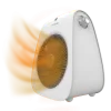 Vista frontal del termoventilador ReadyWarm 2000 Max Force White de Cecotec en color blanco con selectores manuales