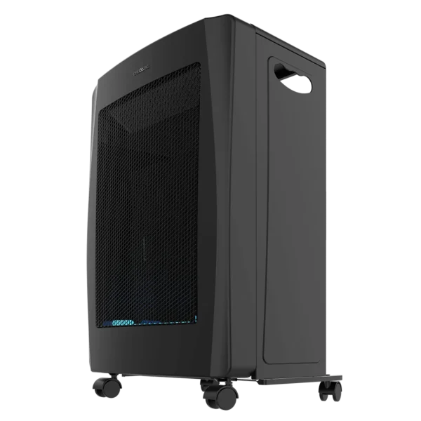 Imagen 2 Estufa de gas plegable de llama azul con 4200 W. Incluye encendido piezoeléctrico, 2 niveles de potencia y triple sistema de seguridad para calentar el hogar.
