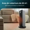Imagen 5 Calefactor cerámico de 2000 W con oscilación automática y 3 modos. Incluye termostato regulable, tecnología PTC de calentamiento rápido y protección antivuelco.
