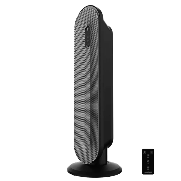 Imagen 2 Calefactor cerámico inteligente de 2000 W con oscilación y tecnología PTC. Ofrece 3 modos, termostato regulable y máxima seguridad para un calentamiento rápido.